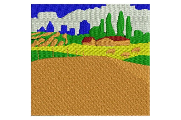 Barley Field Under the Blue Sky Review