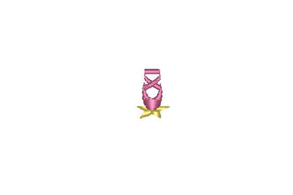 Dance Ballet Slipper and Star Review