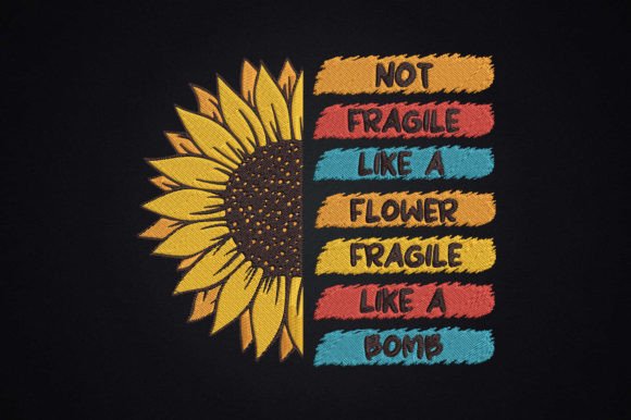 Not Fragile Like a Flower, Fragile Like a Bomb
