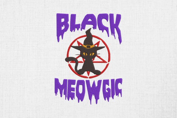 Review: Black Cat Meowgic Halloween Witch Design