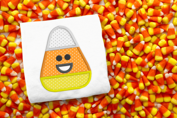 Review: Happy Candy Corn Applique for Halloween Gifts