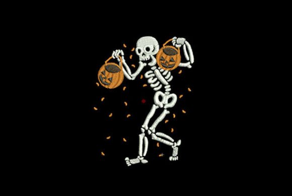 Review: Happy Hallowee Dancing Skeleton Design