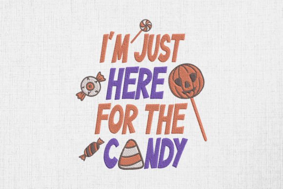 Review: I'm Just Here for the Candy Halloween Design