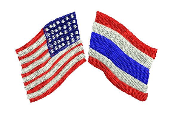 Reviewing the Thai and American Flag Design